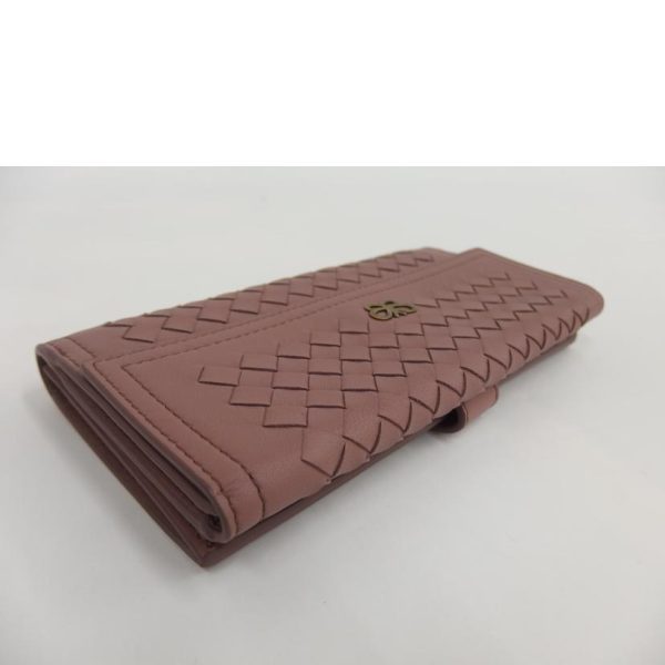 18323 5 Bottega Butterfly Intrecciato Bifold Wallet