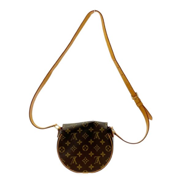 183461 5 LOUIS VUITTON Monogram PVC Montorgueil PM Shoulder Bag Brown