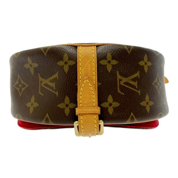 183461 6 LOUIS VUITTON Monogram PVC Montorgueil PM Shoulder Bag Brown