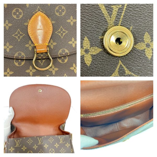 183607 8 LOUIS VUITTON Monogram PVC Cartesier 22 MM Shoulder Bag Brown