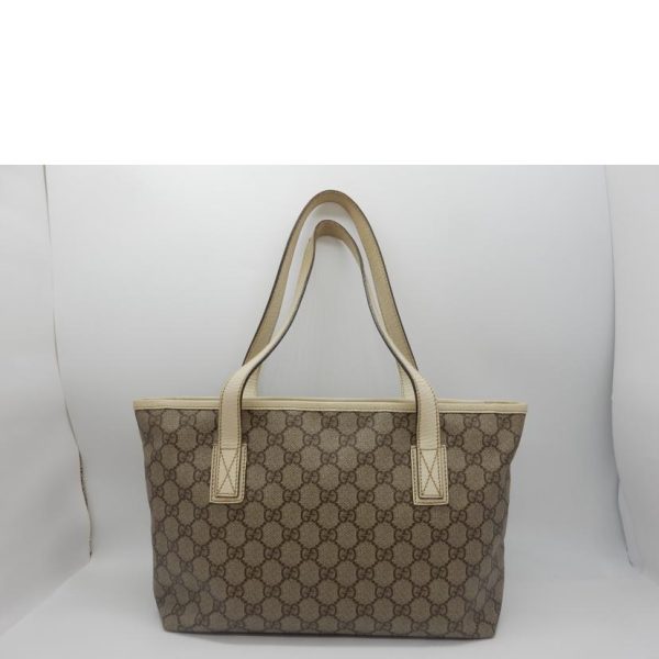 18373 2 Gucci GG Signature Shoulder Bag Brown