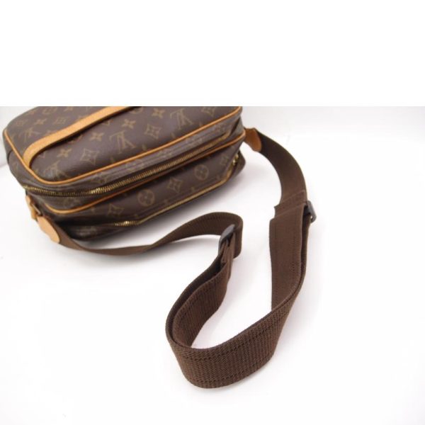 18376 4 Louis Vuitton Reporter PM Monogram Bag Brown