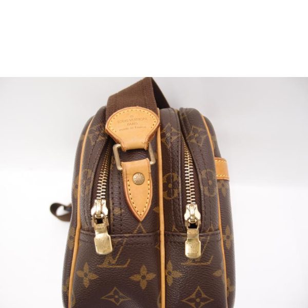 18376 6 Louis Vuitton Reporter PM Monogram Bag Brown