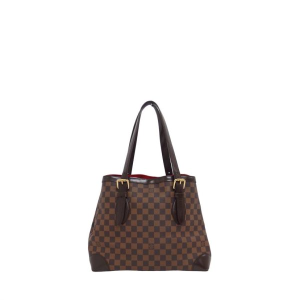 18422 2 Louis Vuitton Hampstead MM Bag Damier Ebene Brown