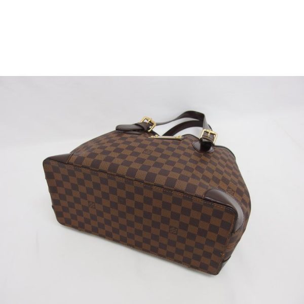 18422 3 Louis Vuitton Hampstead MM Bag Damier Ebene Brown