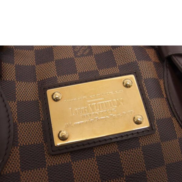 18422 5 Louis Vuitton Hampstead MM Bag Damier Ebene Brown