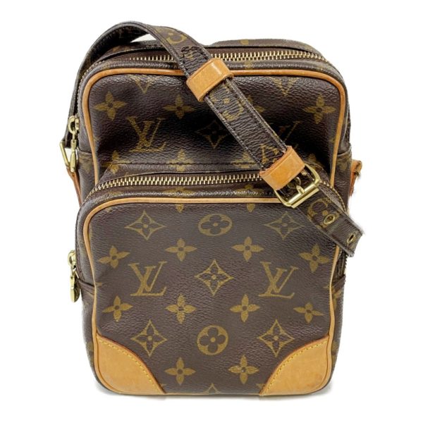 184408 1 LOUIS VUITTON Monogram PVC Sac Shopping Shoulder Bag Brown