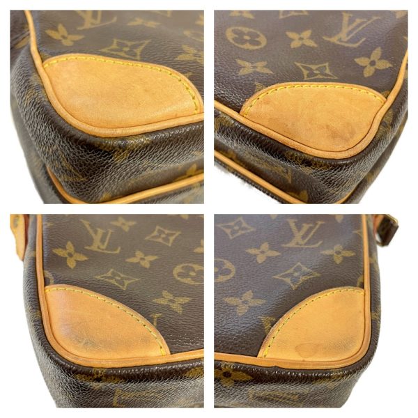 184408 7 LOUIS VUITTON Monogram PVC Sac Shopping Shoulder Bag Brown