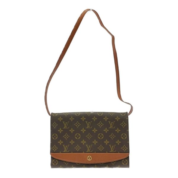 184977 5 LOUIS VUITTON Damier PVC Verona PM Handbag Brown