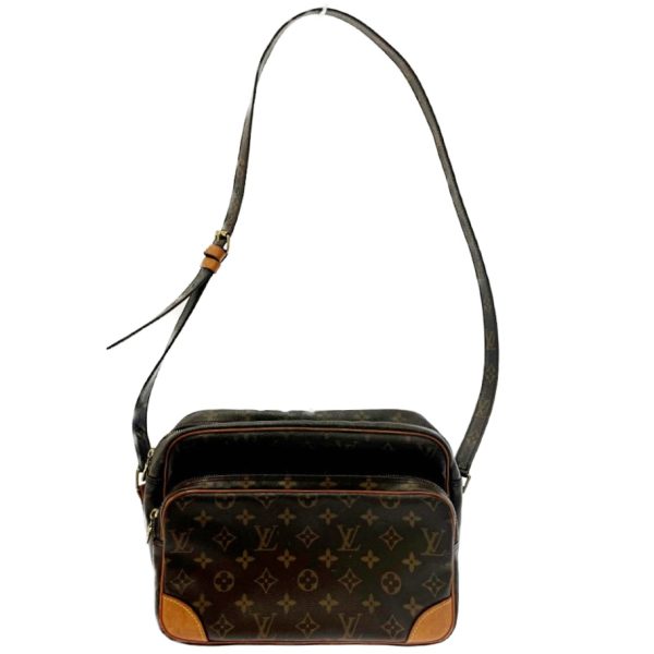 185223 5 LOUIS VUITTON Monogram PVC Nile Shoulder Bag Brown