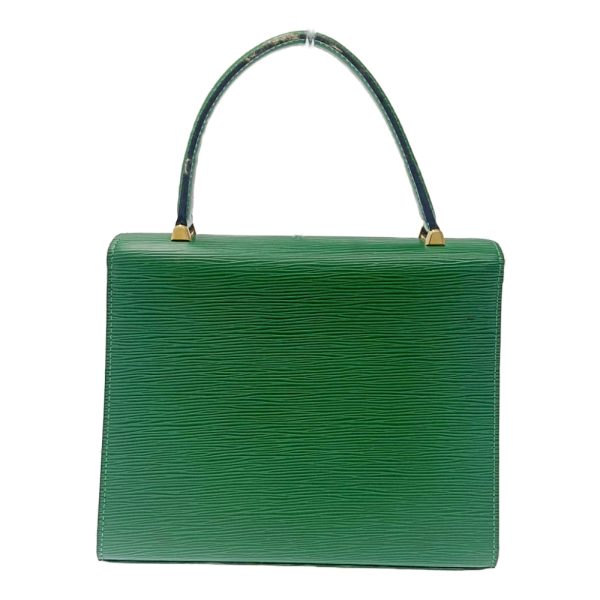 185266 2 Louis Vuitton Epi Malherbe Handbag Borneo Green