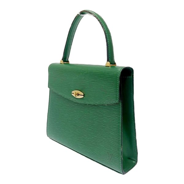 185266 3 Louis Vuitton Epi Malherbe Handbag Borneo Green