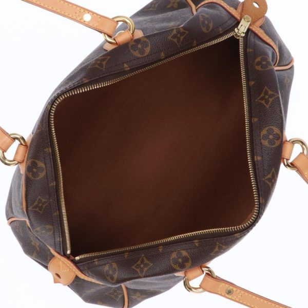 18534 5 Louis Vuitton Montorgueil PM Monogram Shoulder Bag Brown