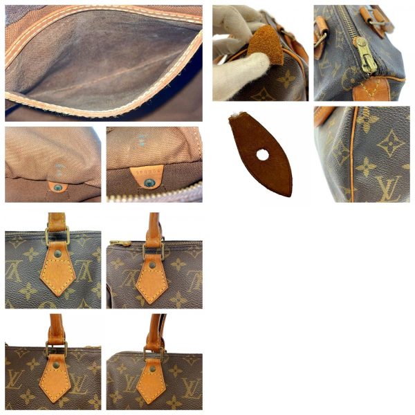 185374 10 c LOUIS VUITTON Monogram PVC Sac Pla Tote Bag Brown