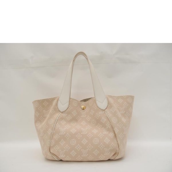 18538 2 Louis Vuitton Cava Ipanama GM Monogram Tote Bag Beige