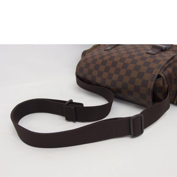 18545 4 Louis Vuitton Reporter Melvire Bag Damier Ebene Brown