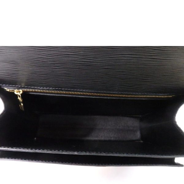 18562 6 Louis Vuitton Monceau Epi Bag Noir