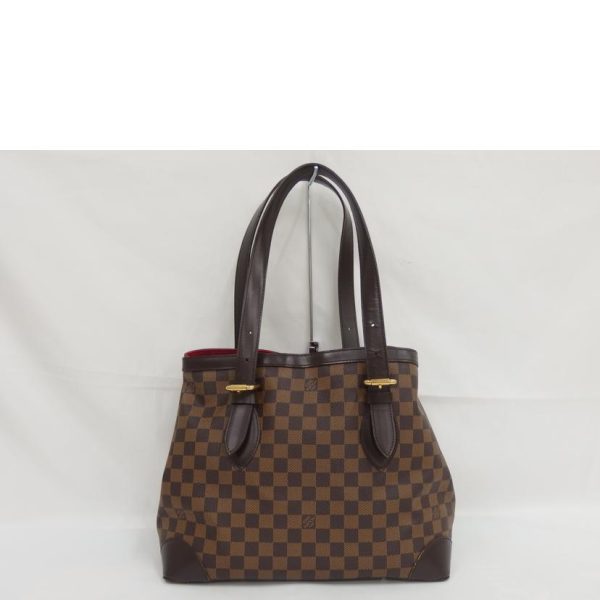 18580 2 Louis Vuitton Hampstead MM Damier Tote Bag Ebene