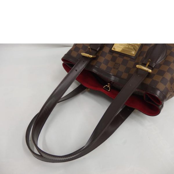 18580 3 Louis Vuitton Hampstead MM Damier Tote Bag Ebene