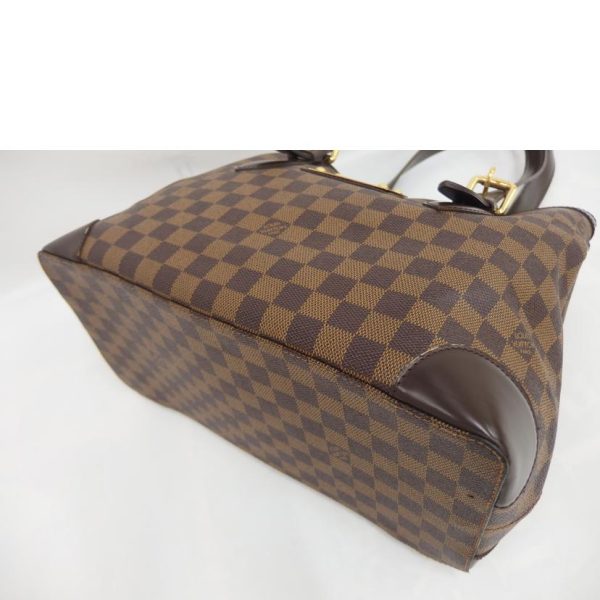 18580 4 Louis Vuitton Hampstead MM Damier Tote Bag Ebene