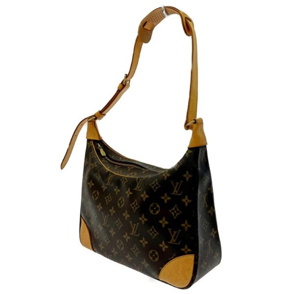 185820 3 Louis Vuitton Monogram Boulogne 30 Shoulder Bag Brown