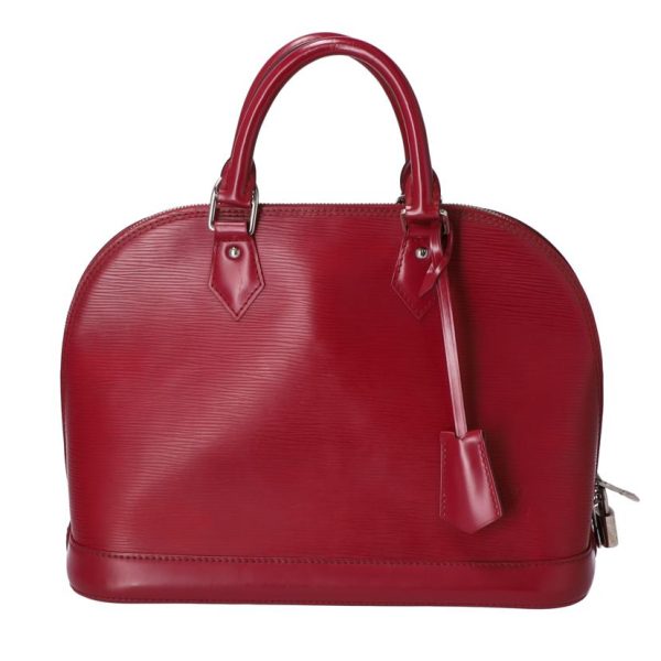 18583 1 Louis Vuitton Alma PM Bag Epi Leather Fuchsia