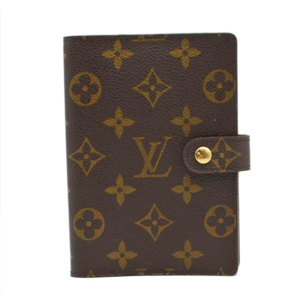 18592 1 Louis Vuitton Agenda Monogram Planner Brown