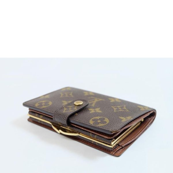 18599 3 Louis Vuitton Portefeuil Viennois Monogram Wallet Brown