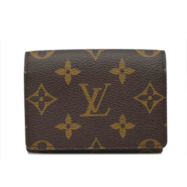 18608 1 Louis Vuitton Carte Monogram Case Brown