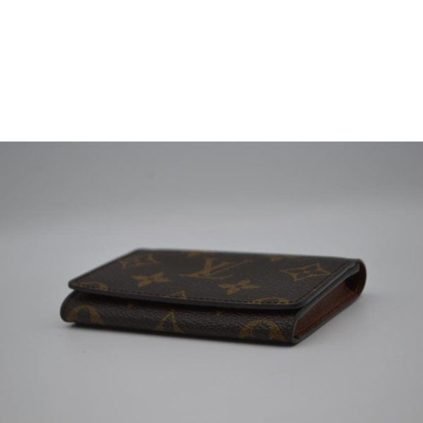 18608 3 Louis Vuitton Carte Monogram Case Brown