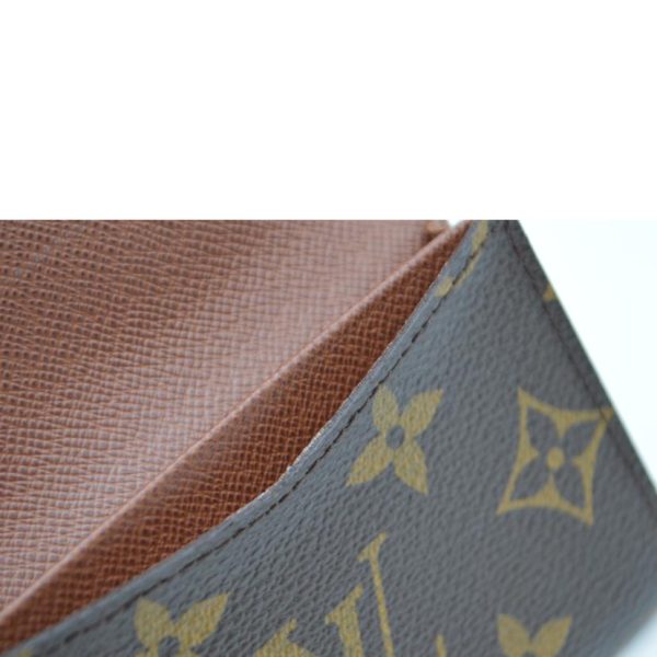 18608 6 Louis Vuitton Carte Monogram Case Brown