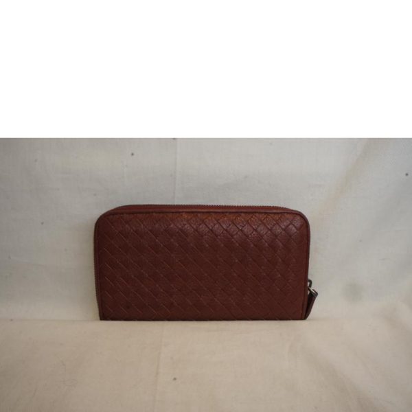 18615 2 Bottega Veneta Intrecciato Round Zipper