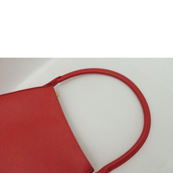 18620 5 Louis Vuitton Looping MM Bag Epi Leather Castilian Red