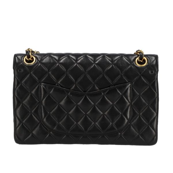 18623 2 Chanel W Flap Chain Shoulder Bag 25