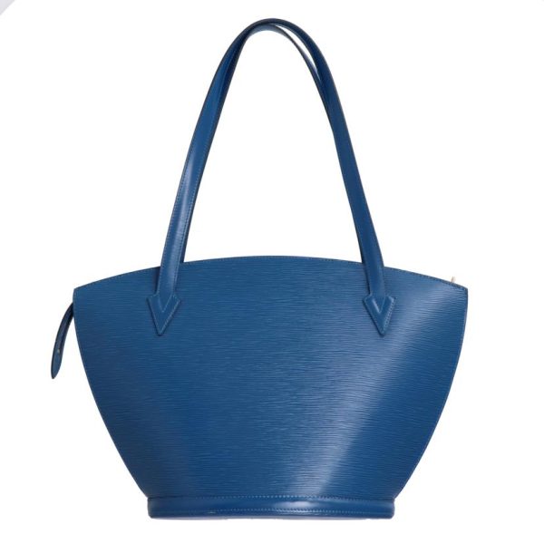 18668 2 Louis Vuitton Saint Jacques Shopping Bag Epi Toledo Blue