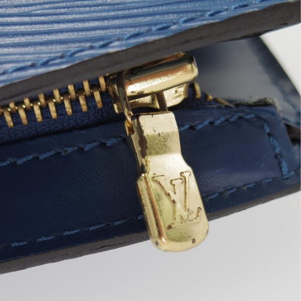 18668 7 Louis Vuitton Saint Jacques Shopping Bag Epi Toledo Blue