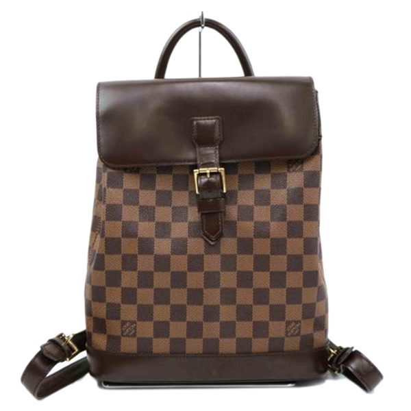 18726 1 Louis Vuitton Soho Damier Bag Ebene