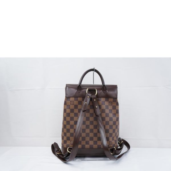 18726 2 Louis Vuitton Soho Damier Bag Ebene