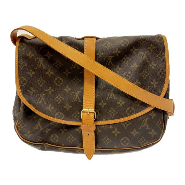 187540 1 LOUIS VUITTON Monogram PVC Musette Tango Shoulder Bag Brown