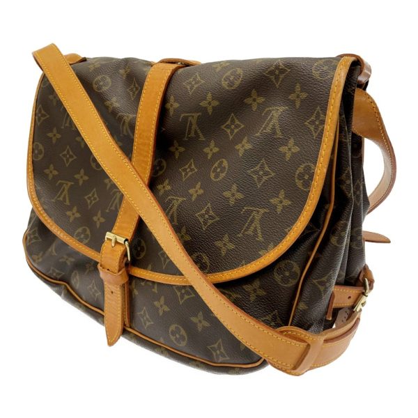 187540 3 LOUIS VUITTON Monogram PVC Musette Tango Shoulder Bag Brown