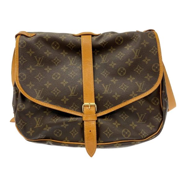 187540 4 LOUIS VUITTON Monogram PVC Musette Tango Shoulder Bag Brown