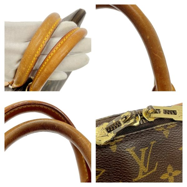 187566 8 LOUIS VUITTON Monogram PVC Speedy 25 Boston Bag Brown