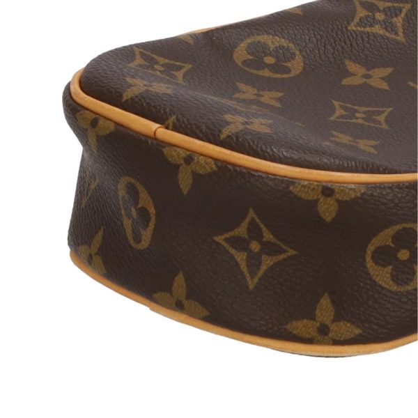 18760 3 Louis Vuitton Pochette Ganju Monogram Bag Brown