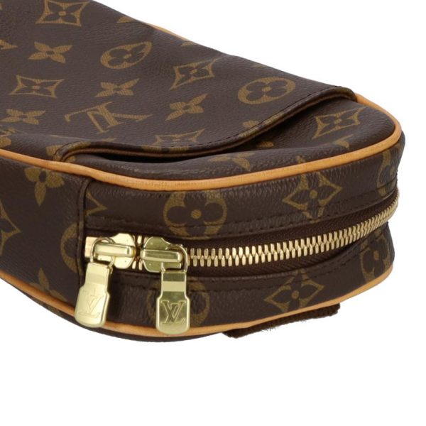 18760 4 Louis Vuitton Pochette Ganju Monogram Bag Brown