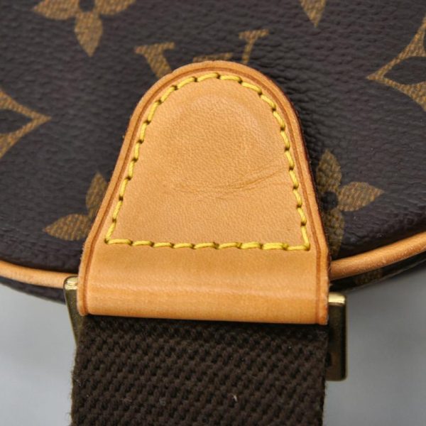 18760 7 Louis Vuitton Pochette Ganju Monogram Bag Brown