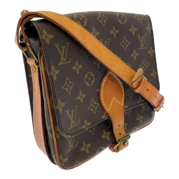 187659 2 LOUIS VUITTON Monogram PVC Batignolle Vertical Brown