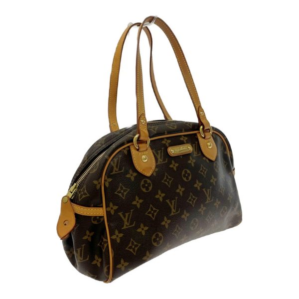 187684 2 LOUIS VUITTON Monogram PVC Trouville Handbag Brown