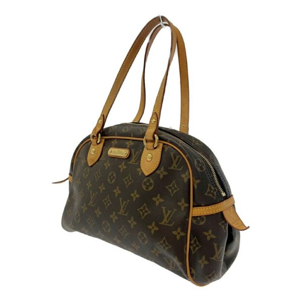 187684 3 LOUIS VUITTON Monogram PVC Trouville Handbag Brown