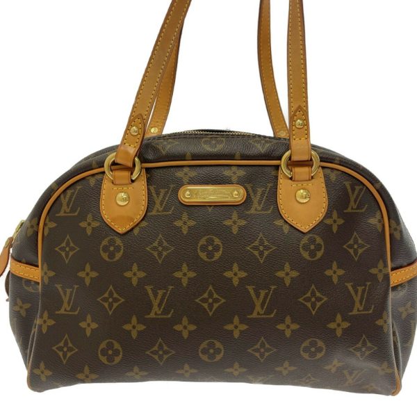 187684 4 LOUIS VUITTON Monogram PVC Trouville Handbag Brown