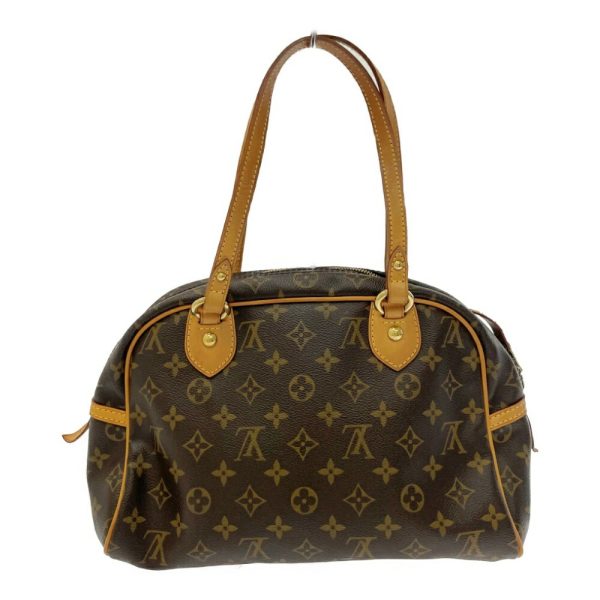 187684 5 LOUIS VUITTON Monogram PVC Trouville Handbag Brown